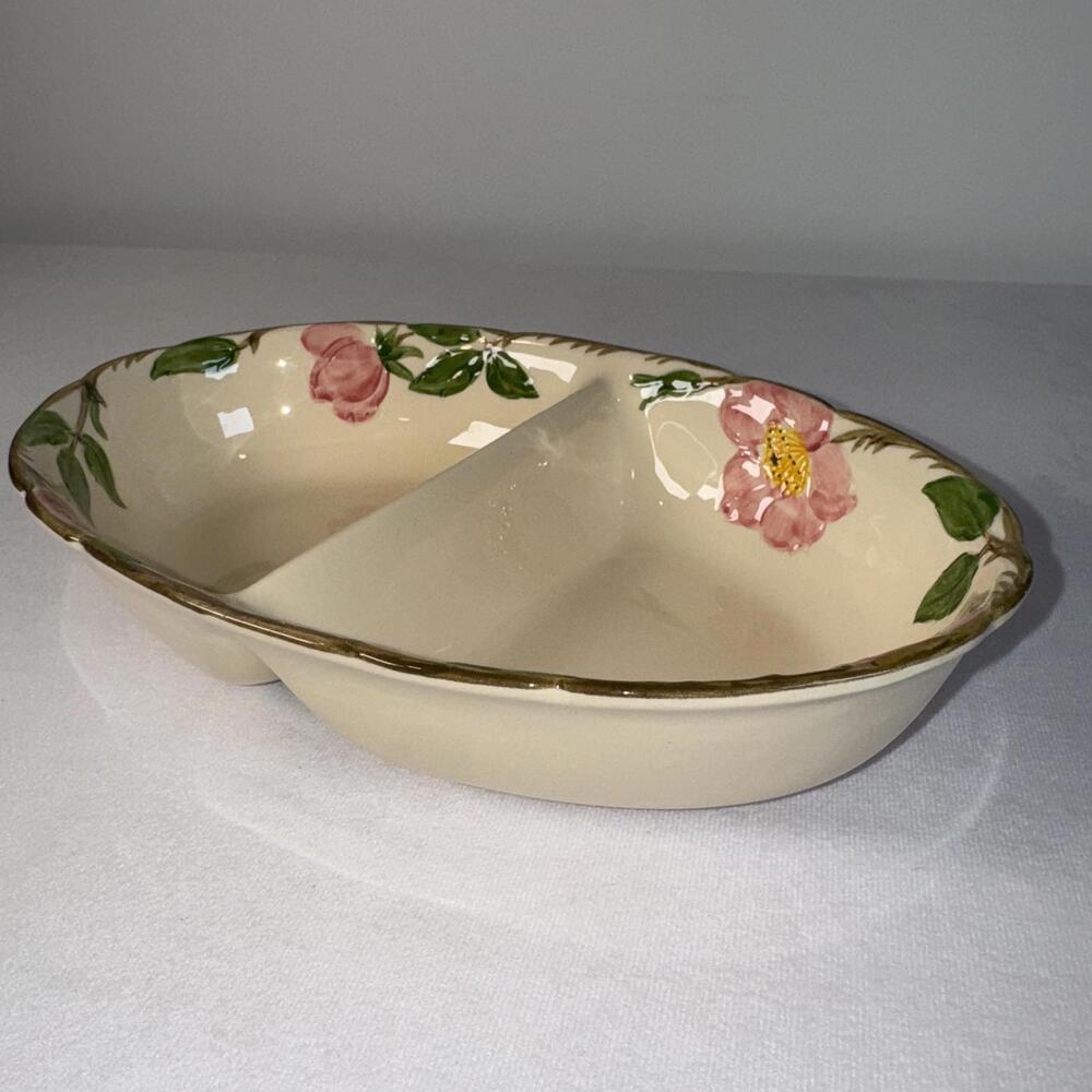 Franciscan Desert Rose Divided Dish - Picture 3 of 5